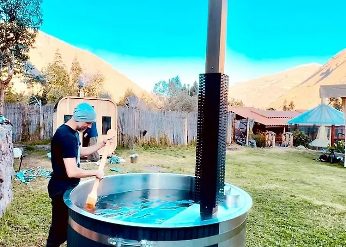 En Valle Sagrado, Vistas A La Catarata, Montanas, Con Jacuzzi Y Sauna Villa